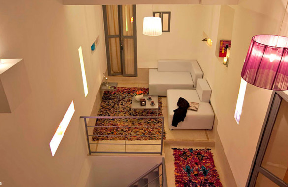 Pied à terre moderne en médina