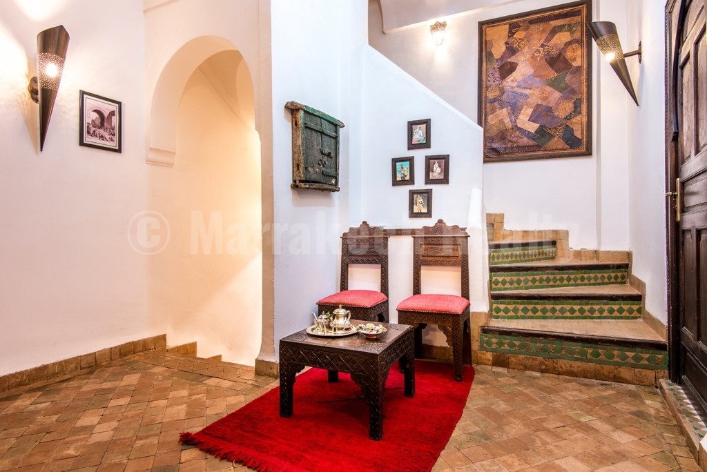 Superbe Riad Maison d’Hôtes de 8 chambres avec bel emplacement