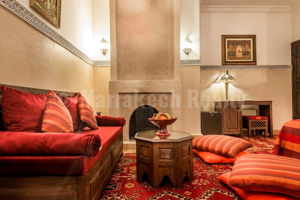 Superbe Riad Maison d’Hôtes de 8 chambres avec bel emplacement