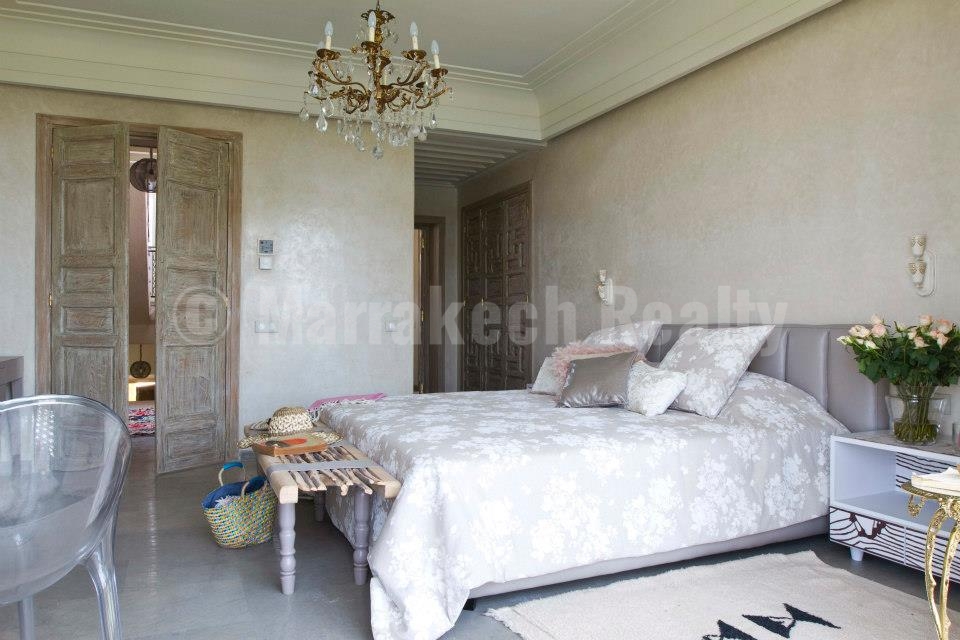 Superbe villa de 3 chambres de style Kasbah à vendre à proximité de Marrakech