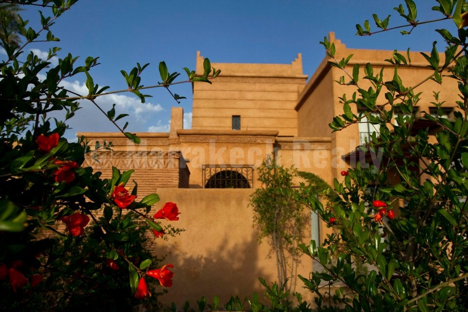 Superbe villa de 3 chambres de style Kasbah à vendre à proximité de Marrakech