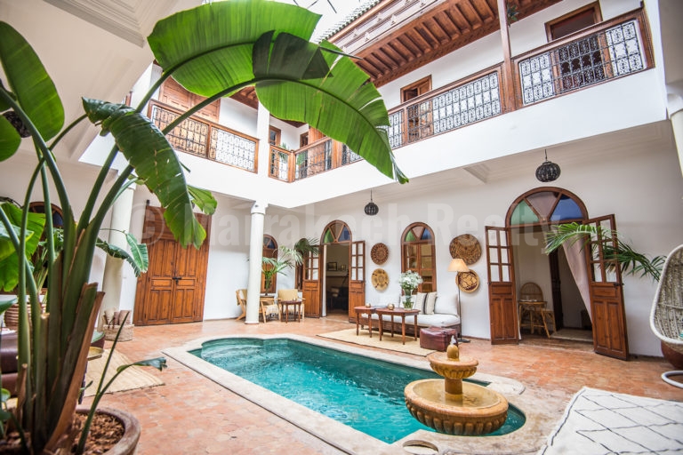 Riad maison d’hôtes de 8 chambres à vendre en Medina