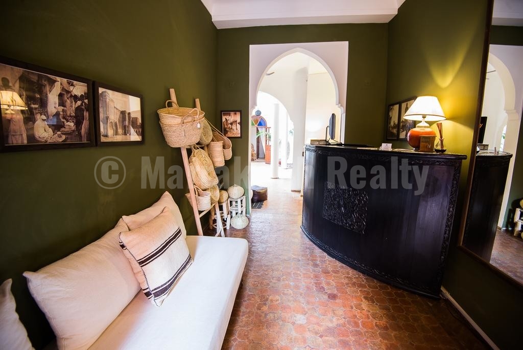 Riad maison d’hôtes de 8 chambres à vendre en Medina