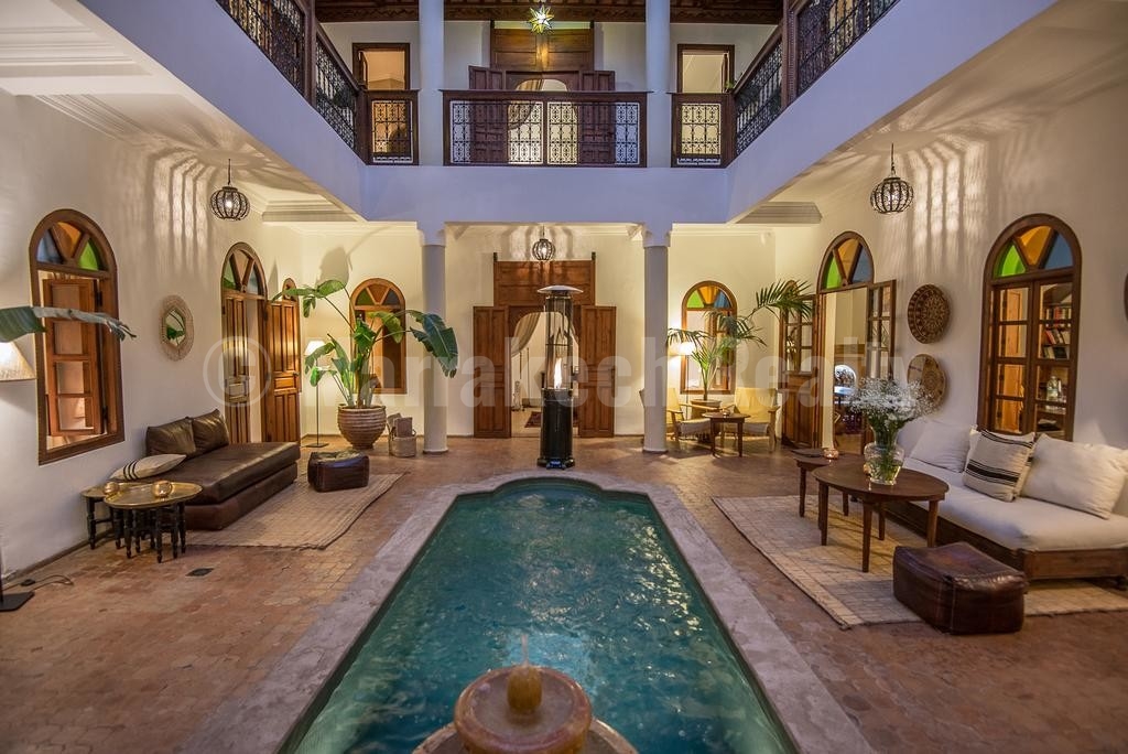 Riad maison d’hôtes de 8 chambres à vendre en Medina