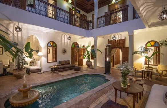 Riad maison d’hôtes de 8 chambres à vendre en Medina