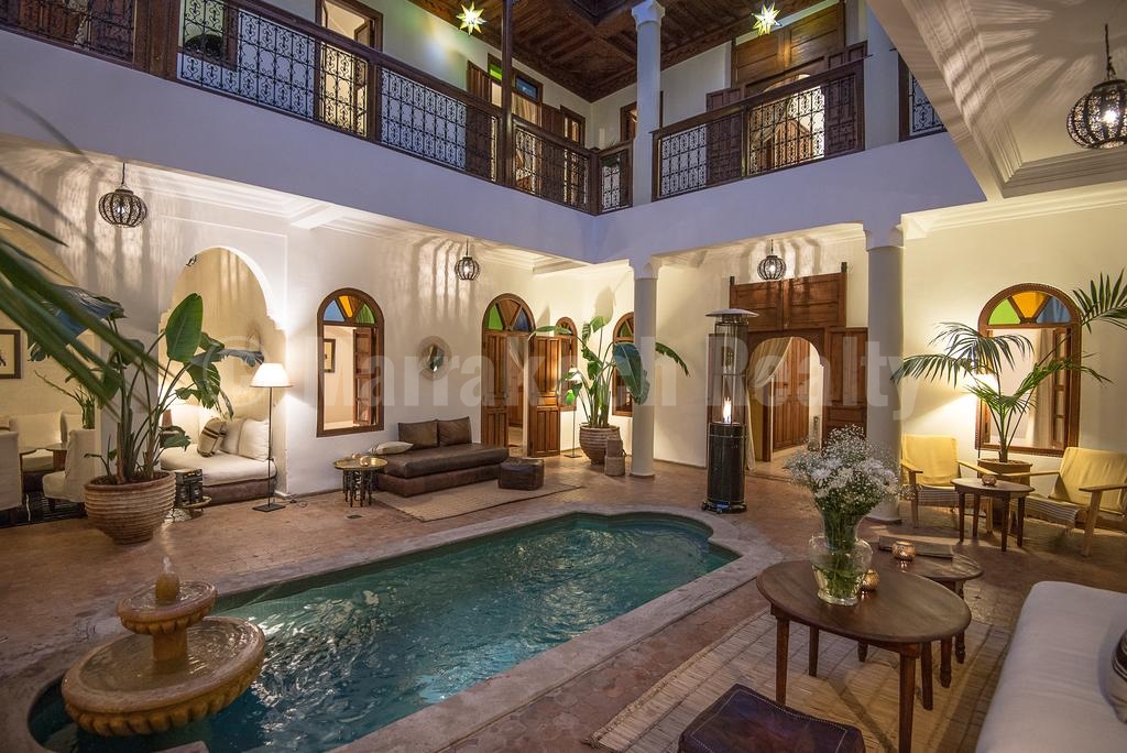Riad maison d'hôtes de 8 chambres à vendre en Medina - Marrakech Realty