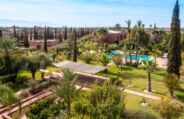 A louer, villa Riad de 3 chambres dans un beau domaine arboré