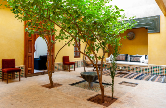 Villa Riad à vendre dans un beau domaine sécurisé