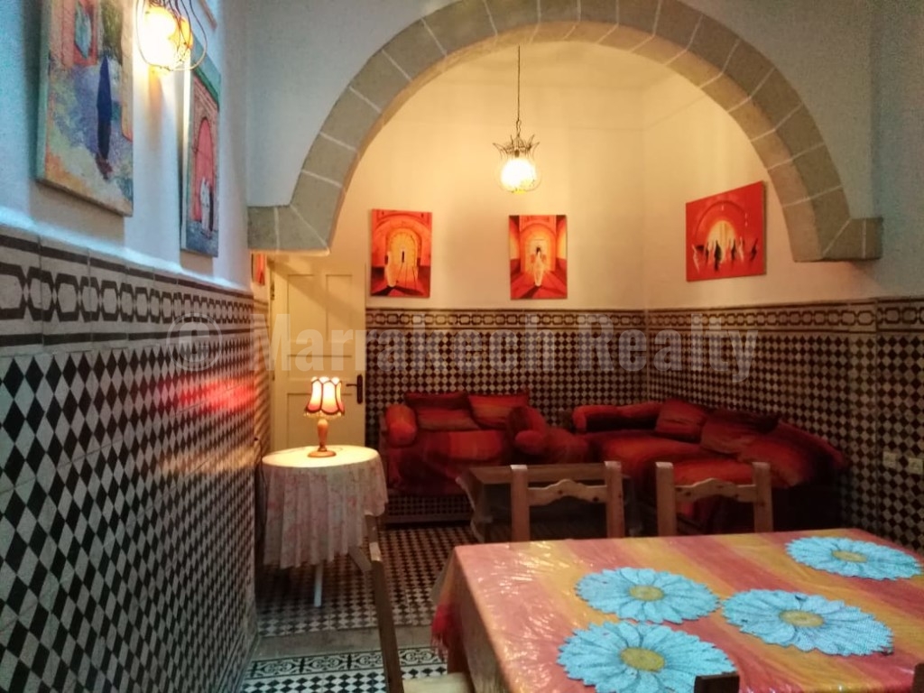Pretty Riad requiring cosmetic work for sale in the Medina of Essaouira