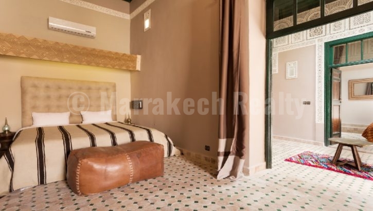 Luxury 6 bedroom Riad for sale in the Medina of Marrakech