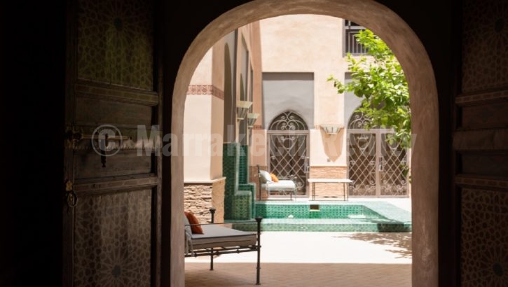 Luxury 6 bedroom Riad for sale in the Medina of Marrakech