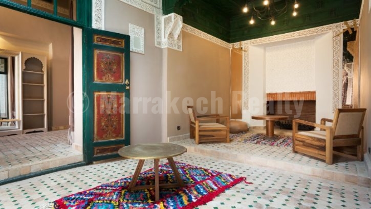 Luxury 6 bedroom Riad for sale in the Medina of Marrakech