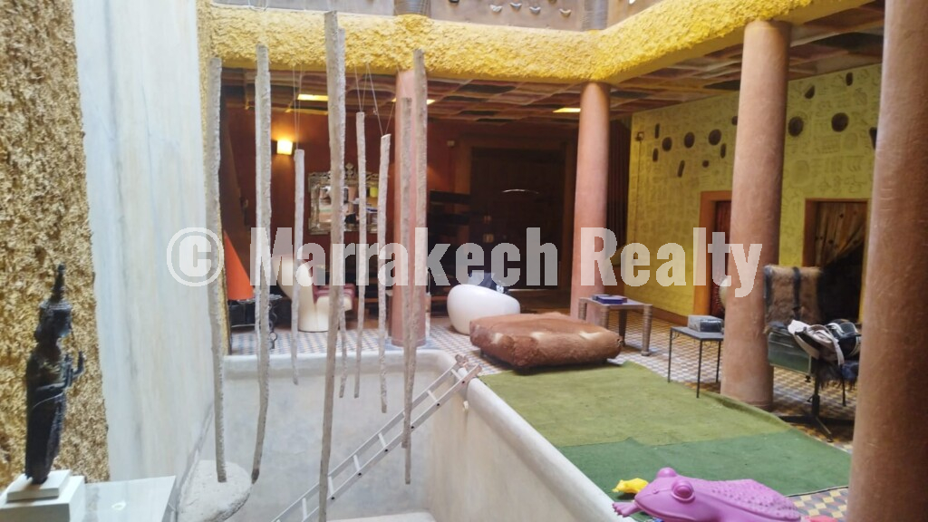 Emplacement unique pour ce Riad concept-store en Medina de Marrakech