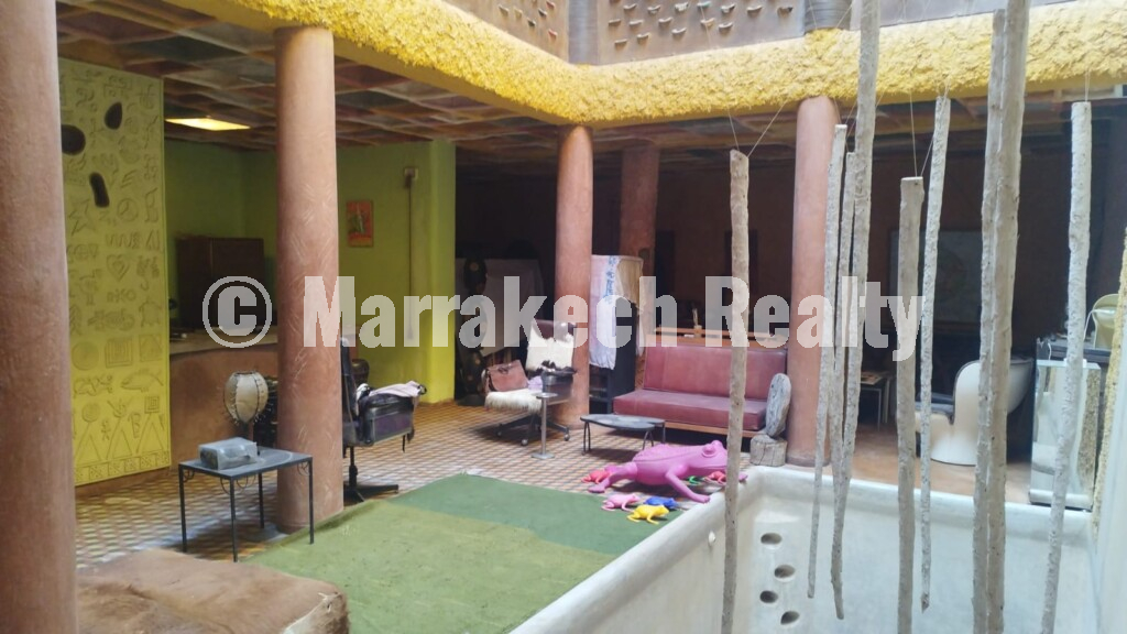 Emplacement unique pour ce Riad concept-store en Medina de Marrakech