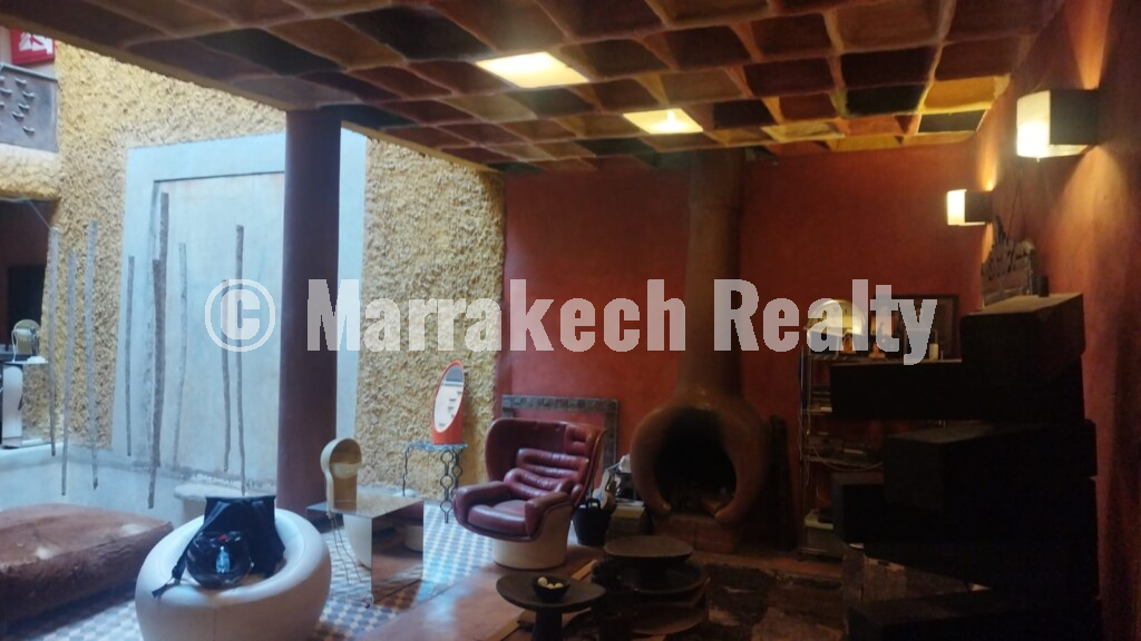 Unique location for this concept store riad in the Medina of Marrakech