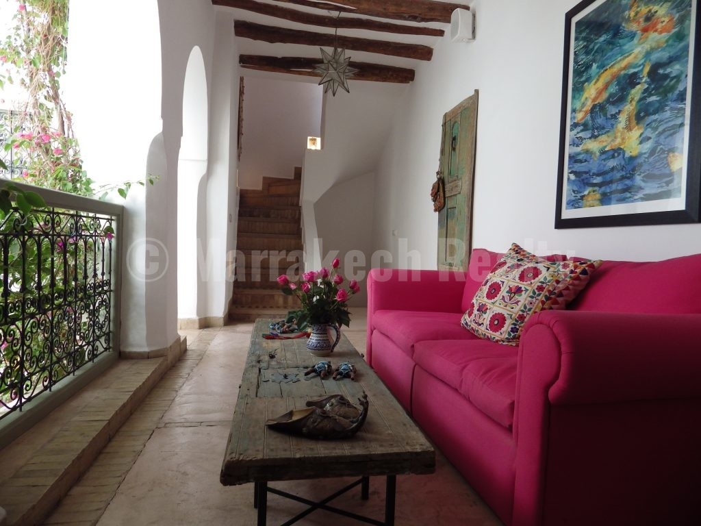 Well established 6 bedroom boutique-riad for sale in the Medina of Marrakech