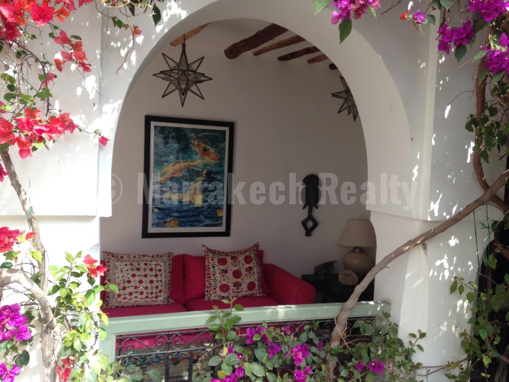 Well established 6 bedroom boutique-riad for sale in the Medina of Marrakech