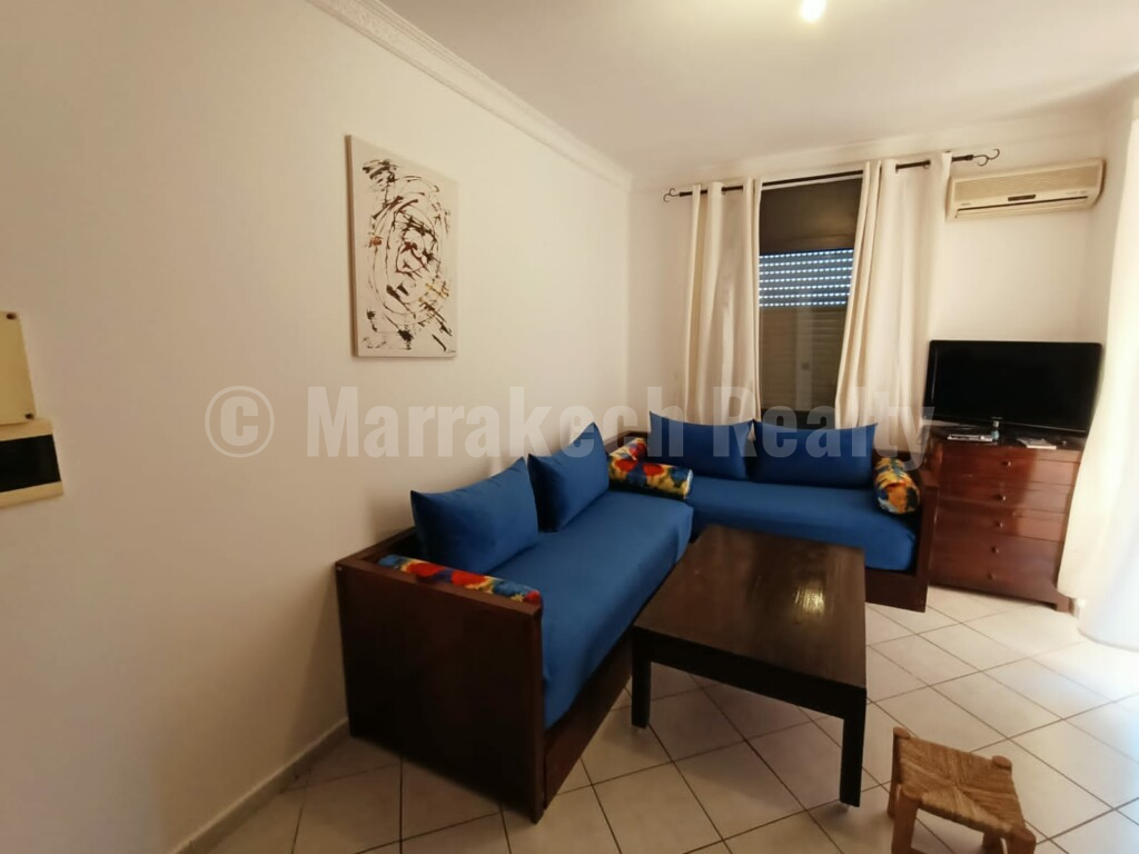 Appartement plein centre, parking et terrasse vue Atlas