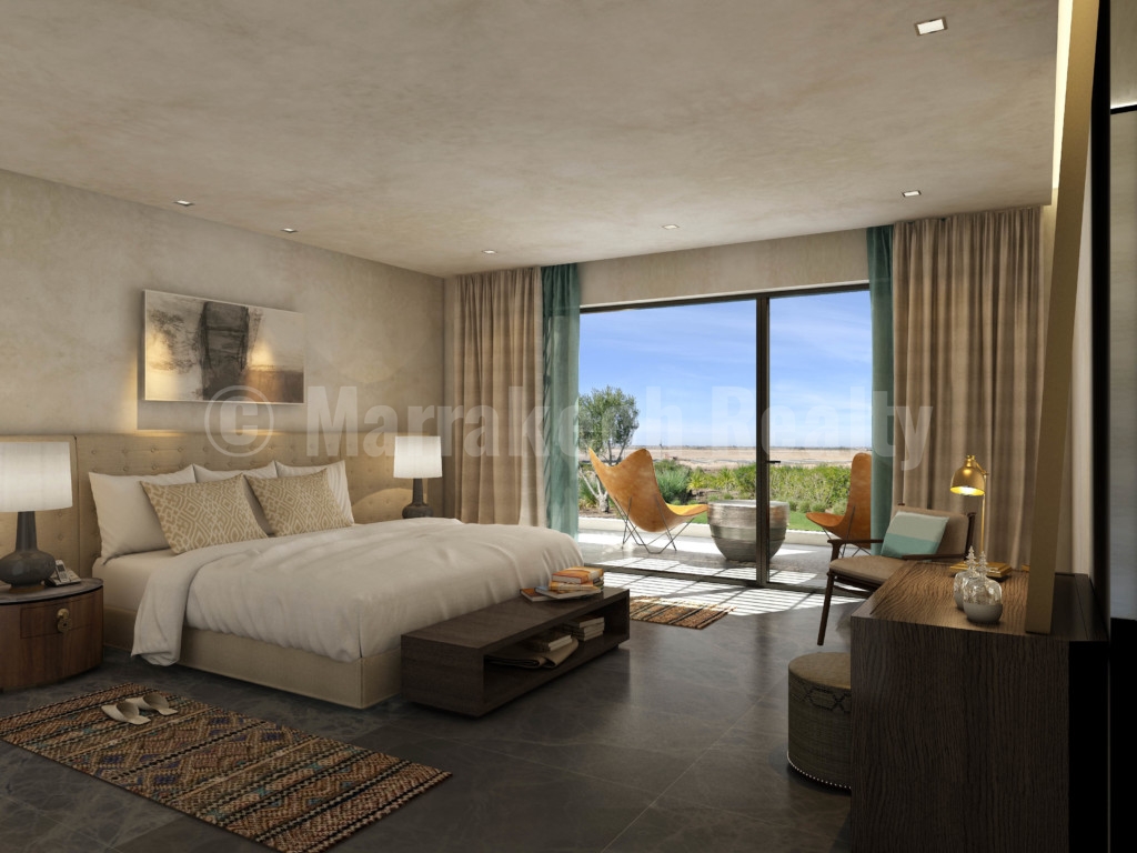Villas de luxe de 3 à 5 chambres à vendre dans un prestigieux domaine à Marrakech