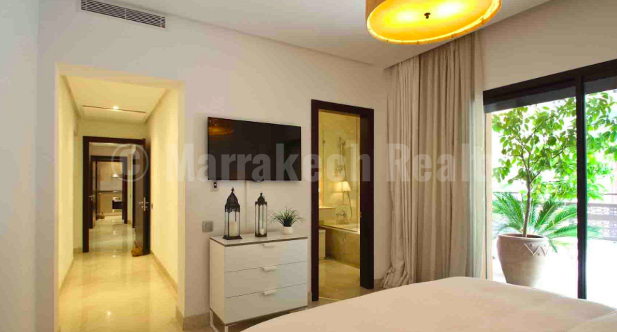 Luxueux appartement de 3 chambres à vendre au coeur du quartier Gueliz à Marrakech