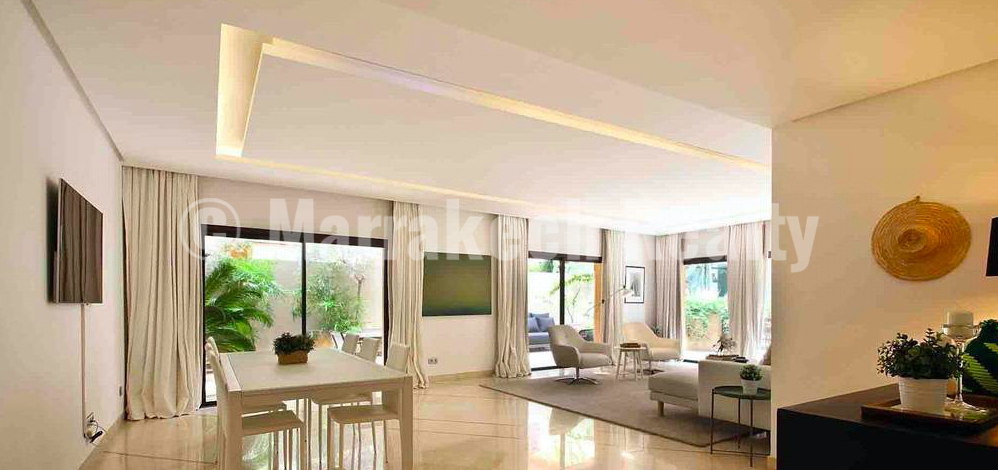 Luxueux appartement de 3 chambres à vendre au coeur du quartier Gueliz à Marrakech
