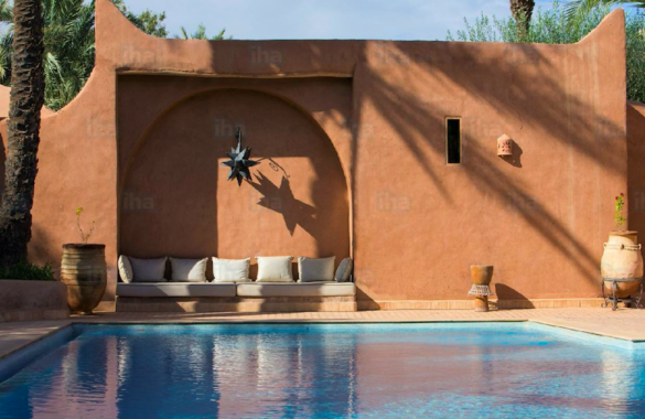 Exceptionnel Ecolodge de 11 suites à vendre en Palmeraie de Marrakech