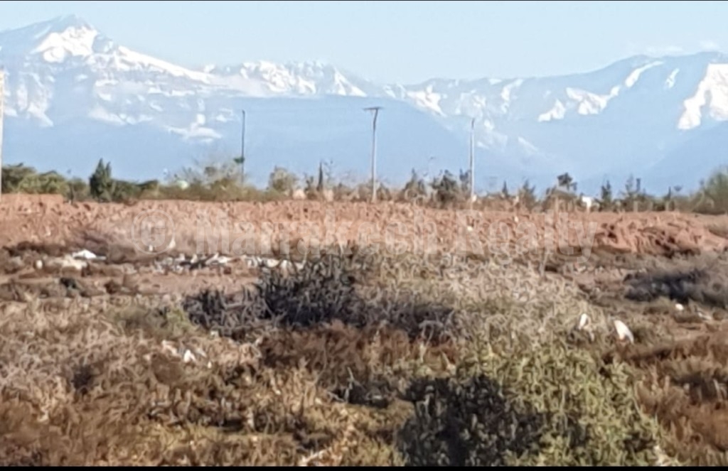 Standout land with title deeds for sale a mere 10 minutes from Marrakech