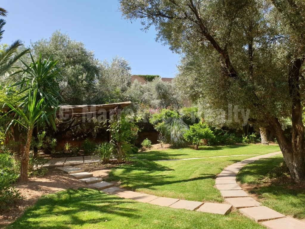 Superbe villa de 4 chambres à louer dans un domaine privé à proximité de Marrakech