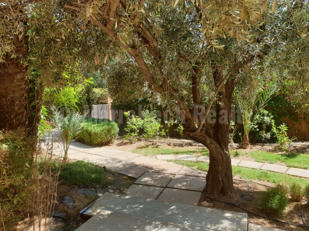 Superbe villa de 4 chambres à louer dans un domaine privé à proximité de Marrakech
