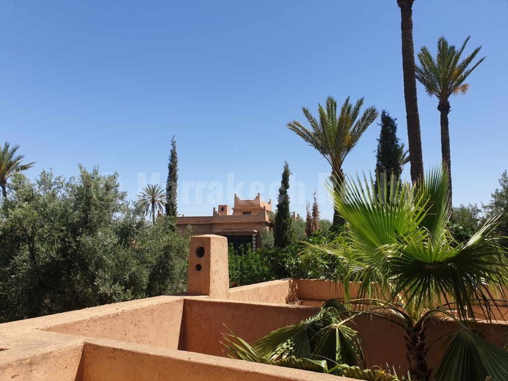 Superbe villa de 4 chambres à louer dans un domaine privé à proximité de Marrakech