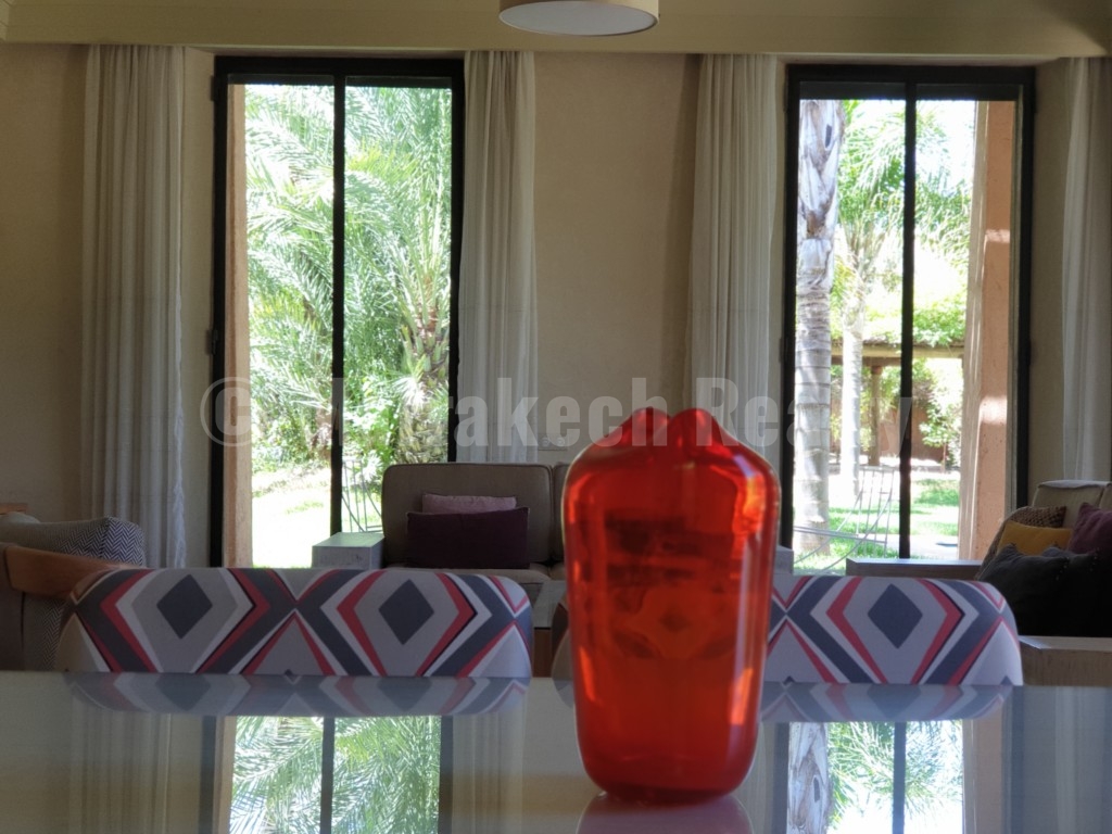 Upscale 3 bedroom kasbah-style villa for rent close to Marrakech