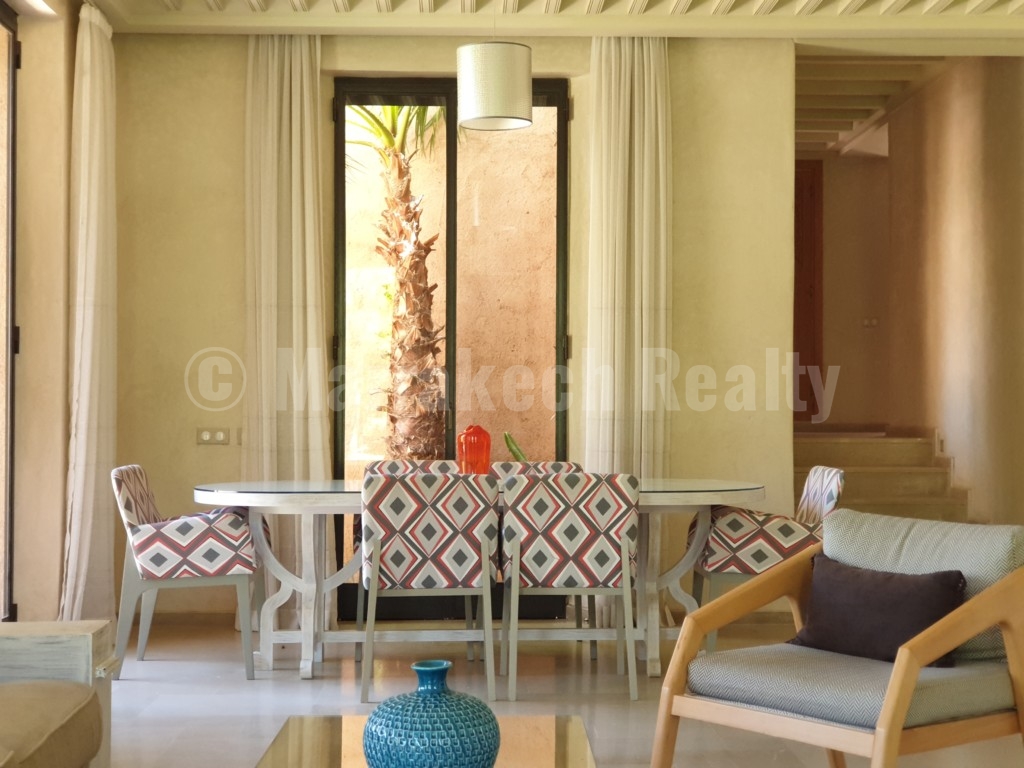 Upscale 3 bedroom kasbah-style villa for rent close to Marrakech