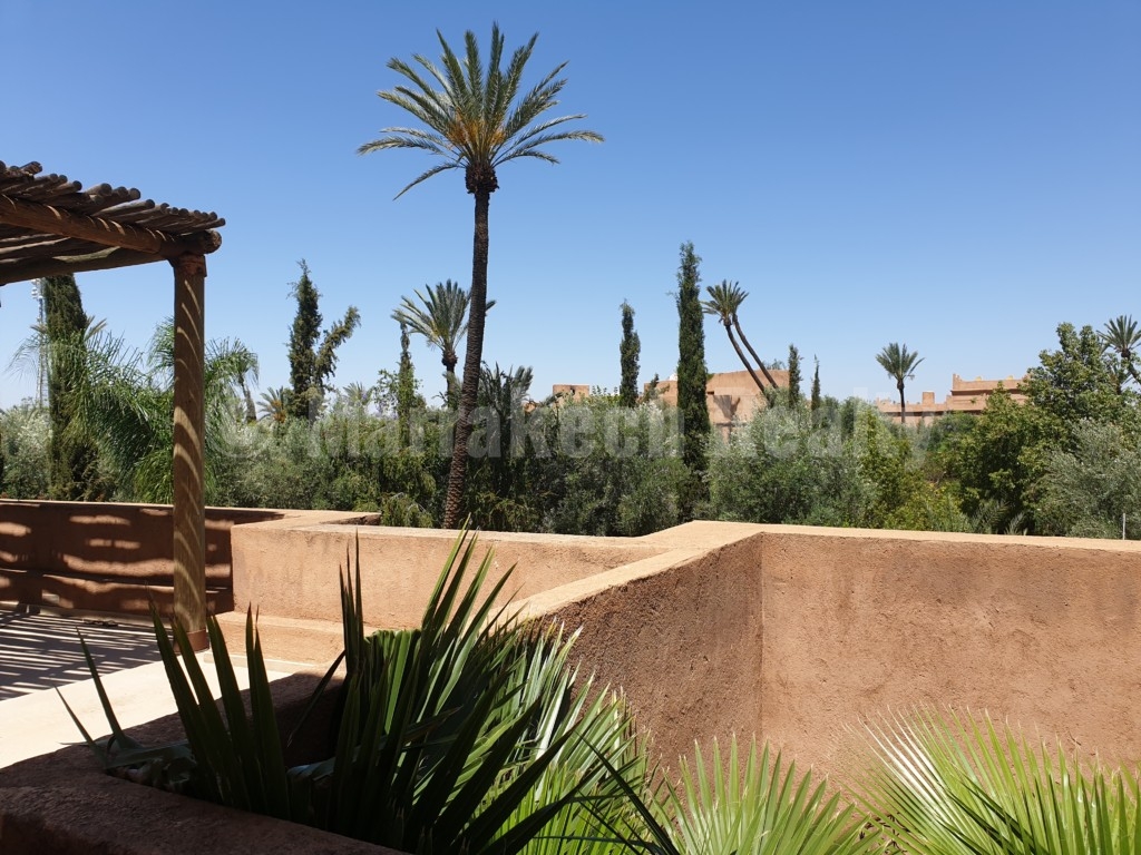 Upscale 3 bedroom kasbah-style villa for rent close to Marrakech