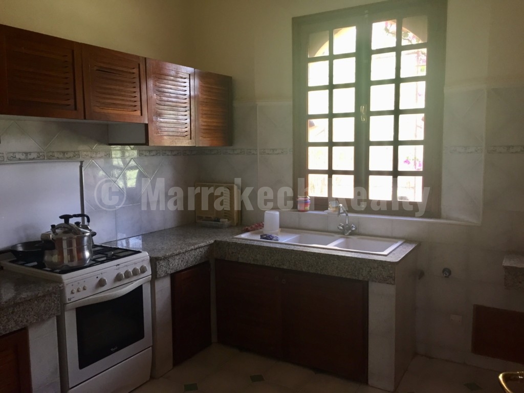 Sweet 3 bedroom villa for rent in a gated domain of the Palmeraie