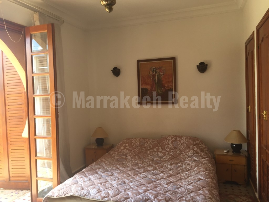 Sweet 3 bedroom villa for rent in a gated domain of the Palmeraie