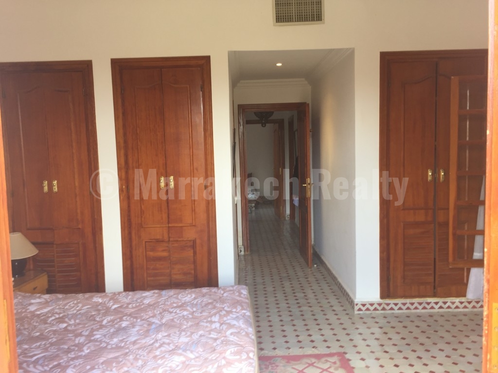 Sweet 3 bedroom villa for rent in a gated domain of the Palmeraie