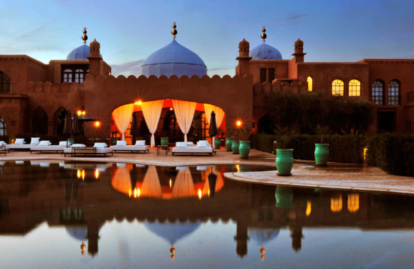 Majestueux palais mauresque de 7 suites à vendre en Palmeraie de Marrakech