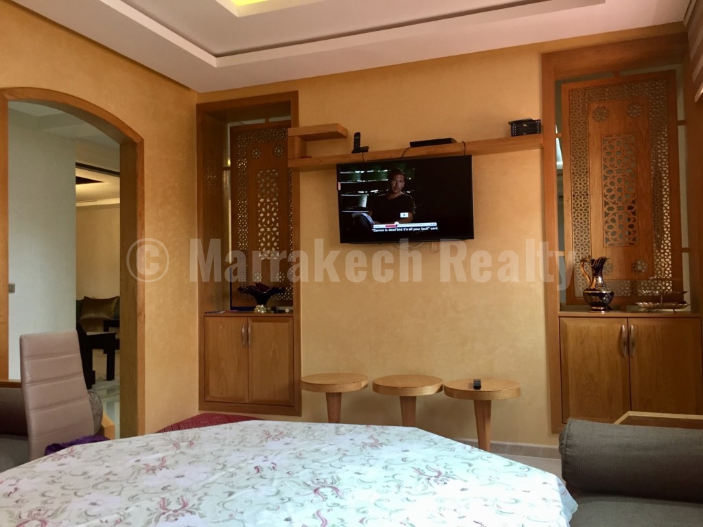Vaste et bel appartement de 4 chambres à vendre au cœur de Marrakech