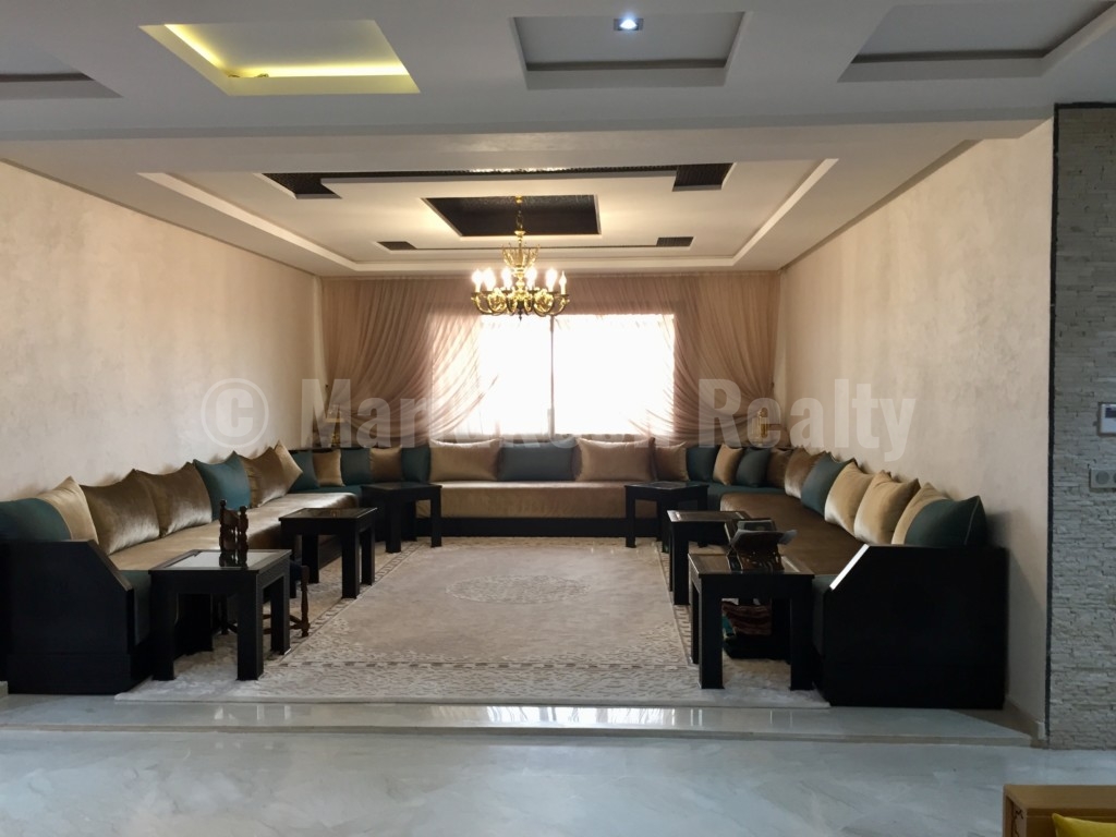 Vaste et bel appartement de 4 chambres à vendre au cœur de Marrakech