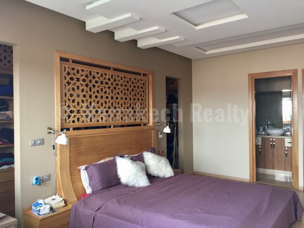Vaste et bel appartement de 4 chambres à vendre au cœur de Marrakech