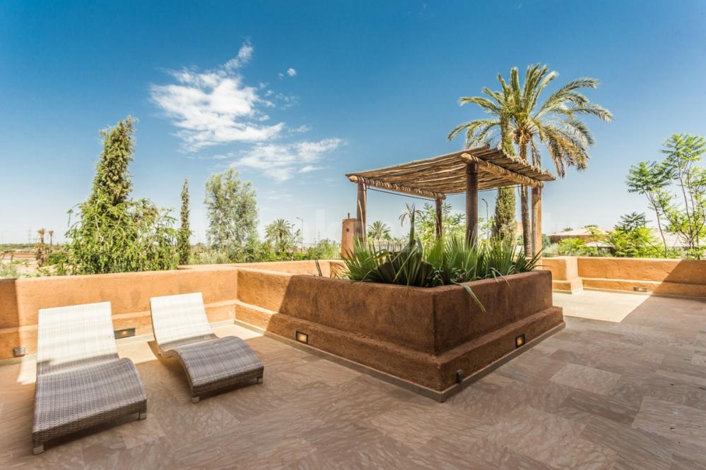 Domaine de villas neuves de style Kasbah à vendre très proche de Marrakech