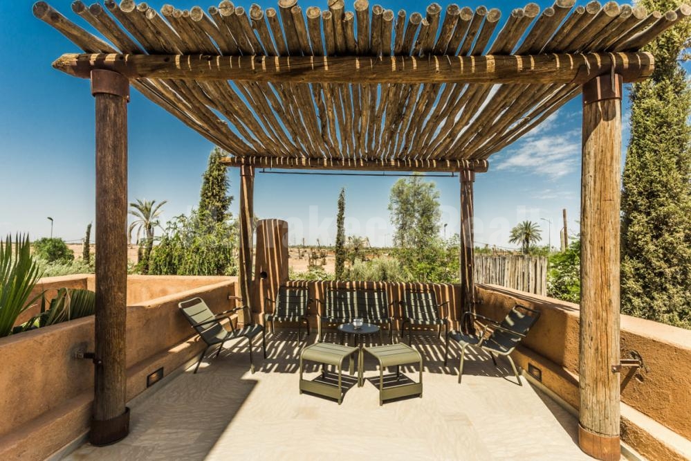 Domaine de villas neuves de style Kasbah à vendre très proche de Marrakech