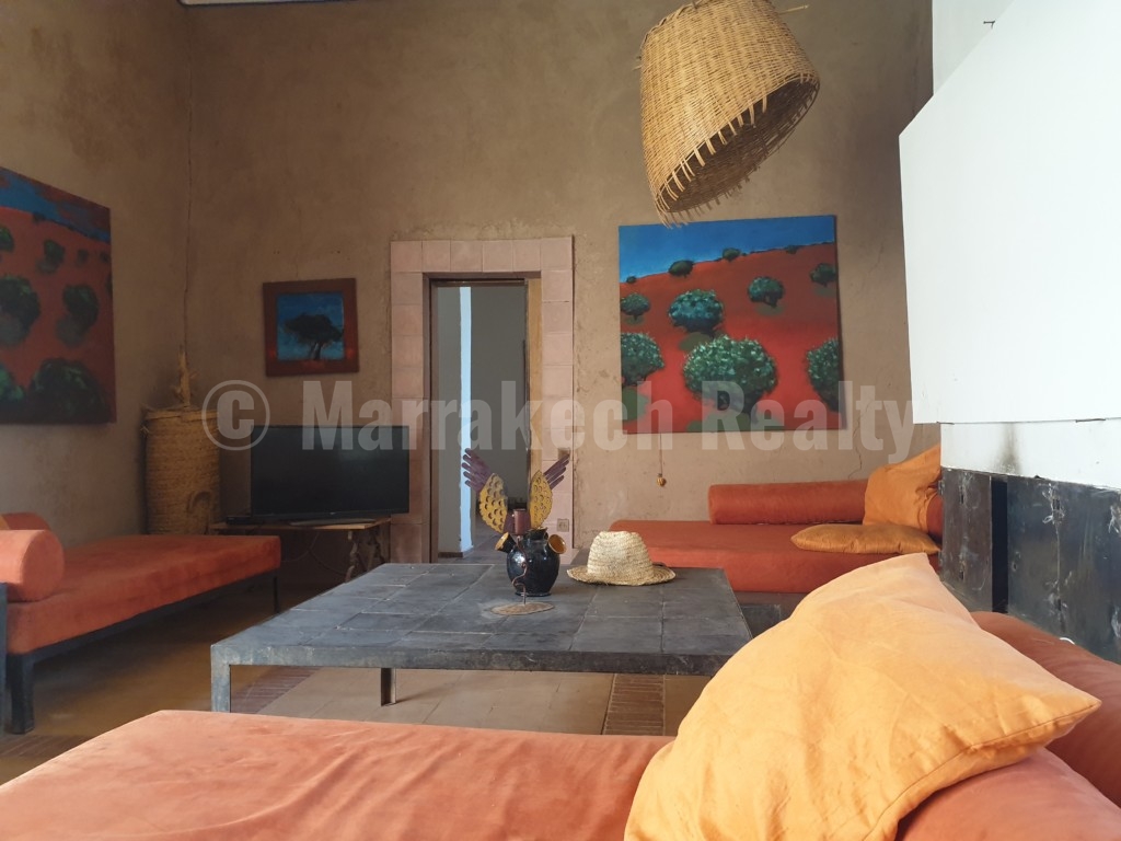 Berber style eco property on a 3.3 hectare olive grove just listed