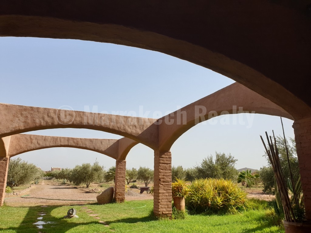 Berber style eco property on a 3.3 hectare olive grove just listed