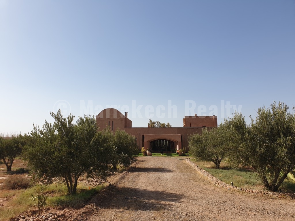Berber style eco property on a 3.3 hectare olive grove just listed