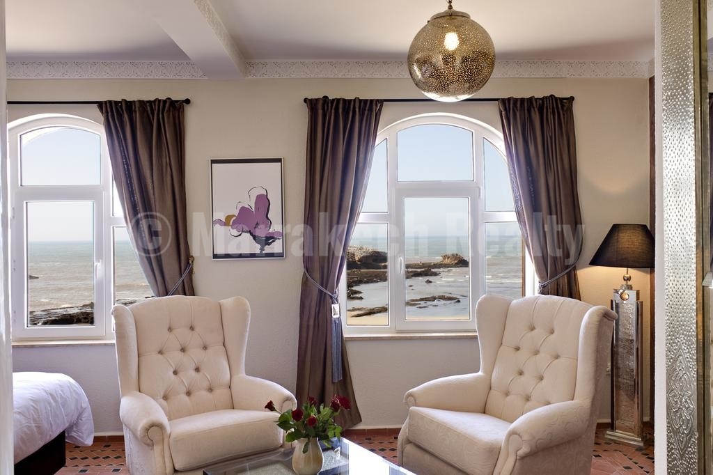Unique waterfront 8 bedroom Boutique-Riad just up for sale in Essaouira
