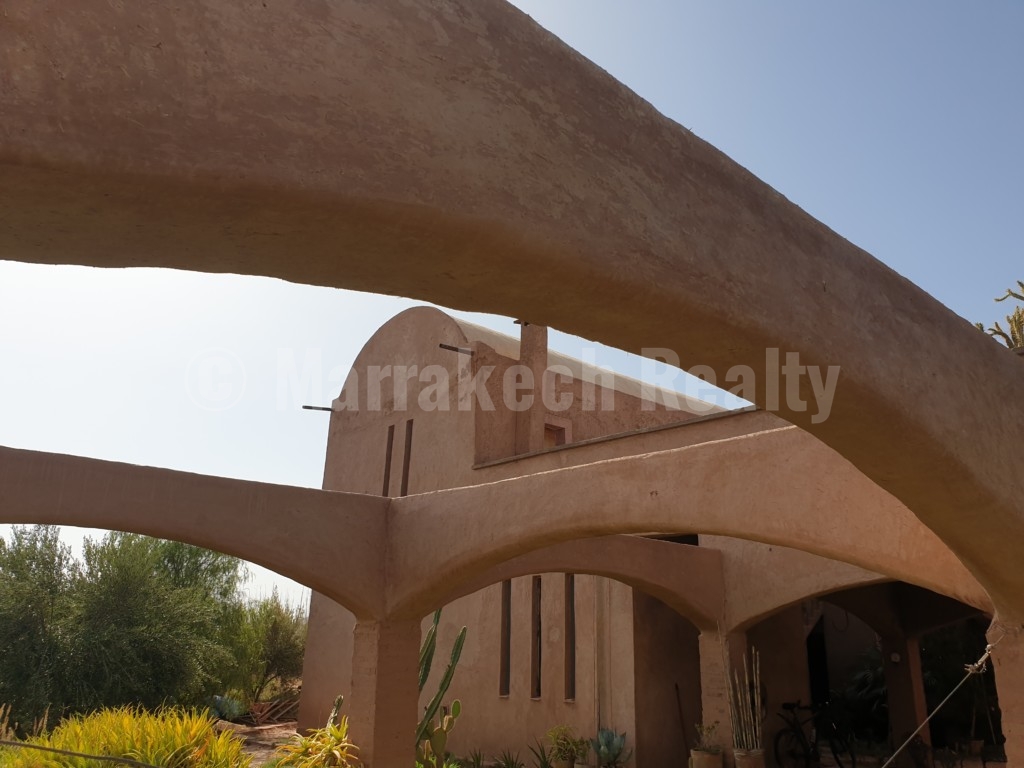 Berber style eco property on a 3.3 hectare olive grove just listed