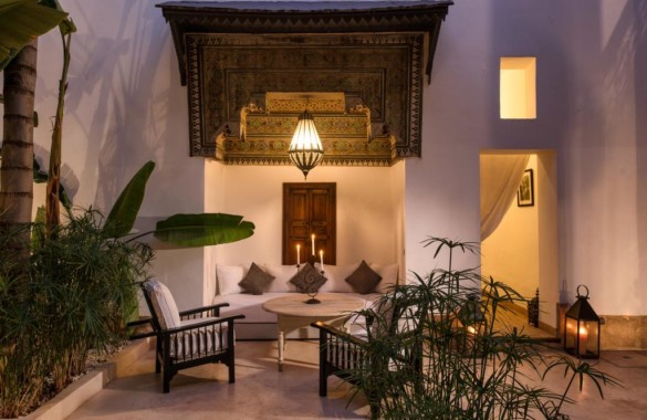 Superbe et élégant Riad rénové à vendre en Medina de Marrakech