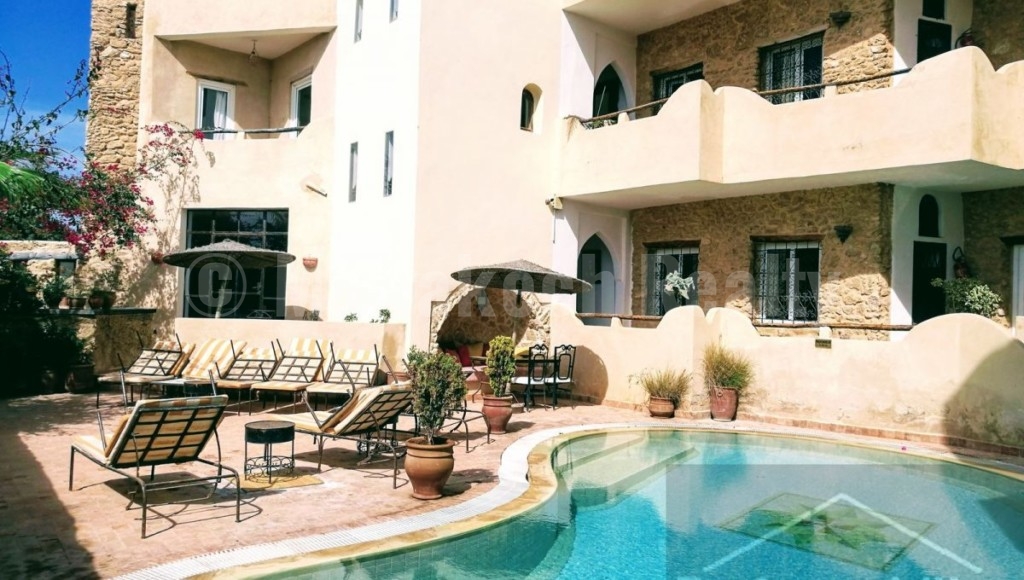 Charmant hôtel avec vue mer à vendre au sud d’Essaouira