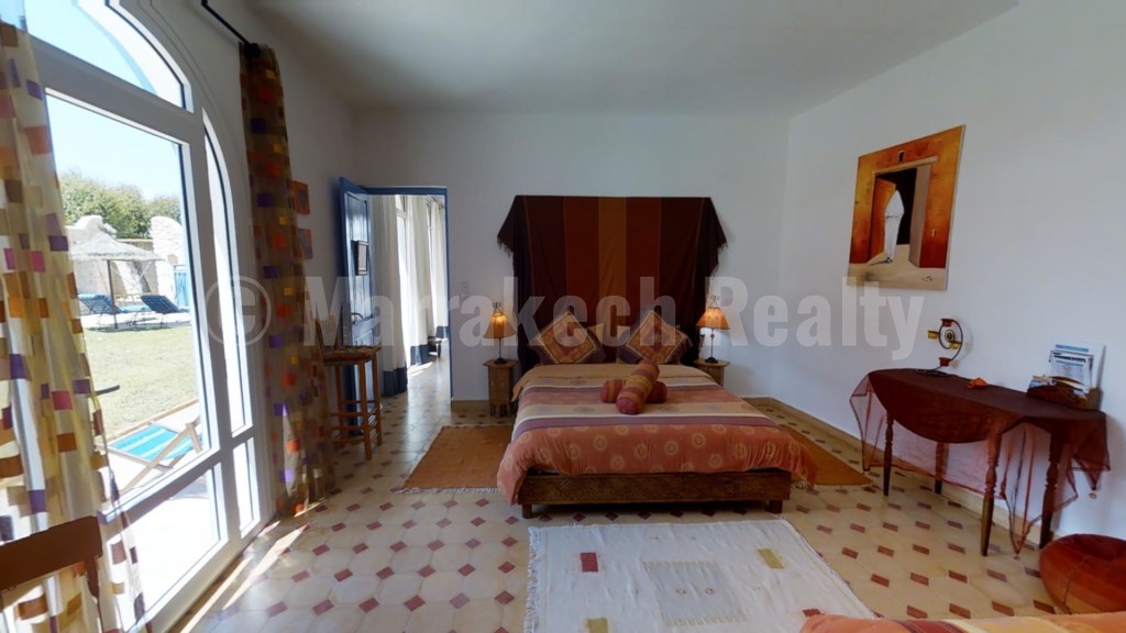 Charmante Maison d’Hôtes de 9 chambres à 8 km d’Essaouira